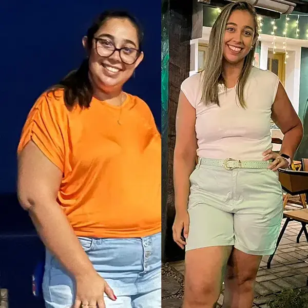 Thais, antes e depois do Power Jejum